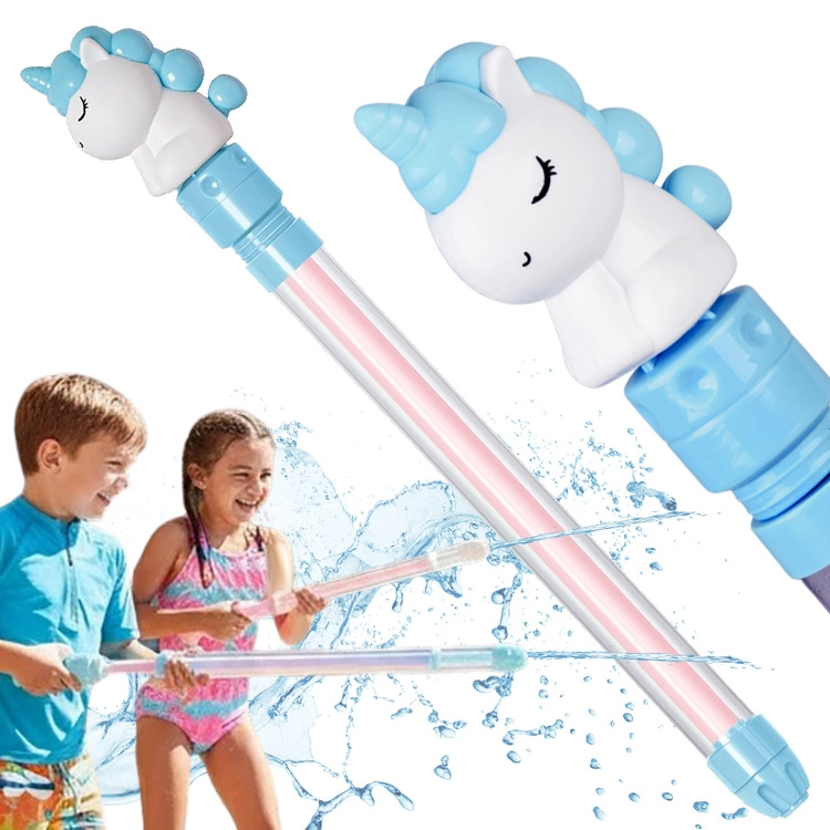 Vodná pištoľ s jednorožcom 48 cm – striekacia pumpa pre deti