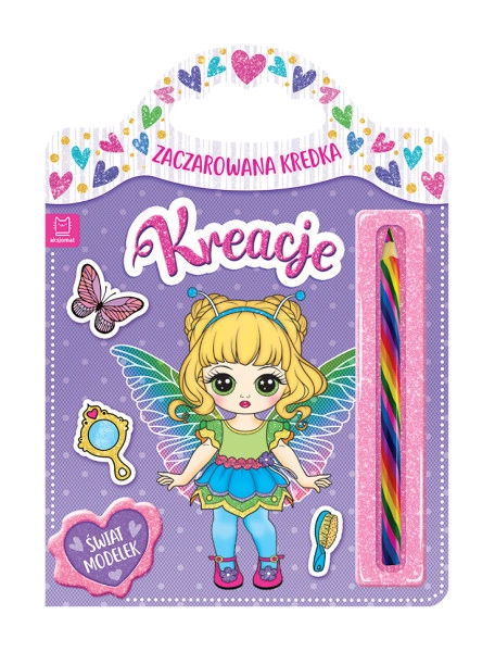 E-shop Zázračná pastelka: svet modeliek – kreatívne omaľovánky a samolepky