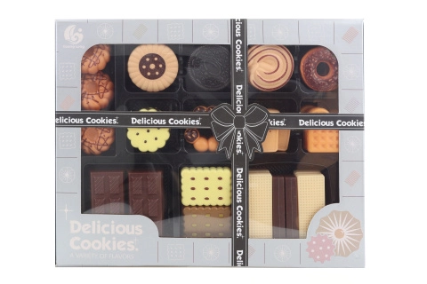 Detská sada plastového jedla – oplátky, sušienky, čokoláda a wafle