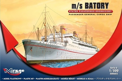 E-shop Plastikový model lode M/S Batory