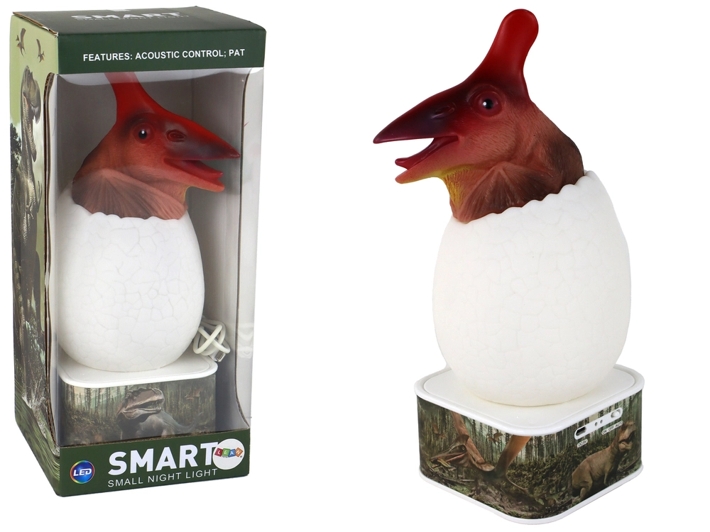 E-shop Nočná lampička Dino LED s micro USB