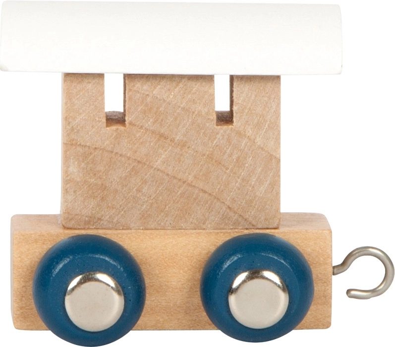 E-shop Polárny písmenkový vagónik biely – Small Foot