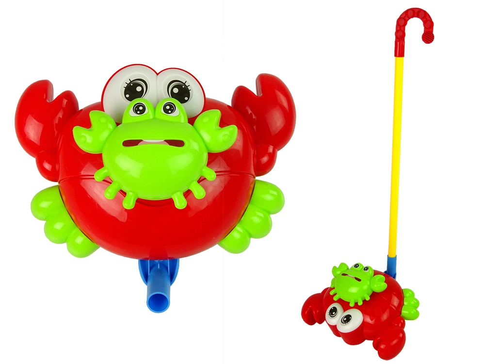 E-shop Tlačidlo na tyči krab červený so zvukom zvončeka