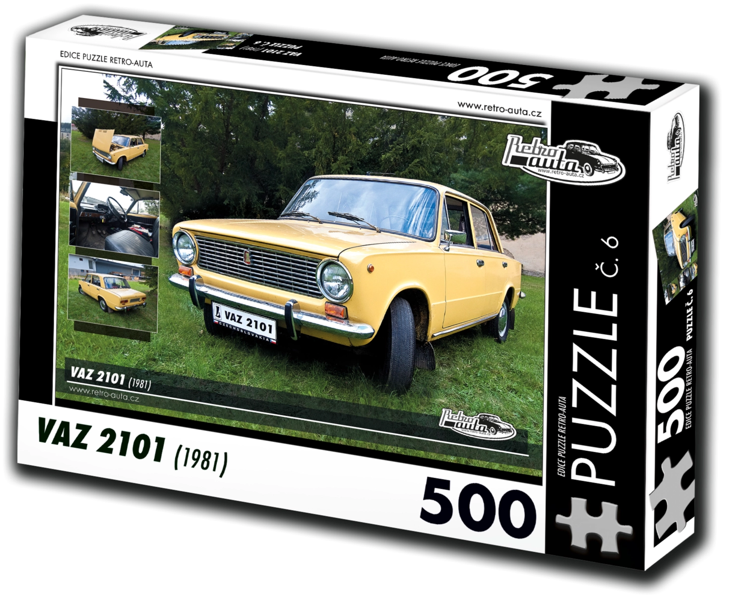 E-shop Retro-auta č. 6 VAZ 2101 1981 500 dielov