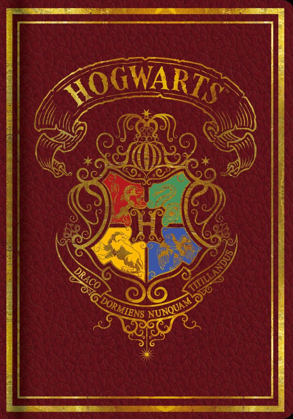 E-shop Blue Sky Studios Zápisník Harry Potter Colorful červený A5