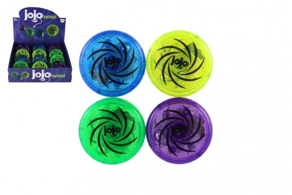 E-shop Teddies Jojo plast 6cm svítící na baterie