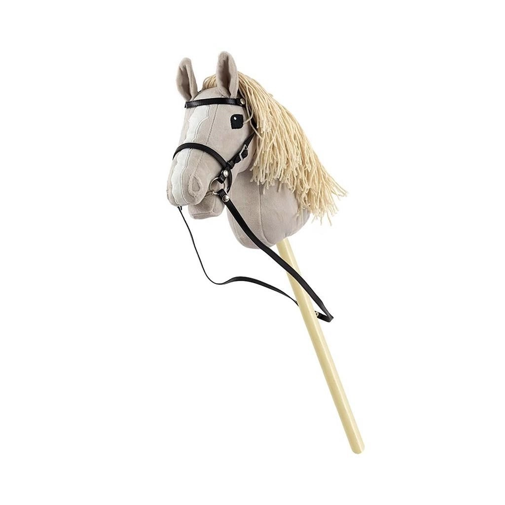 Koník na tyči Hobby Horse Baby Mix sivý