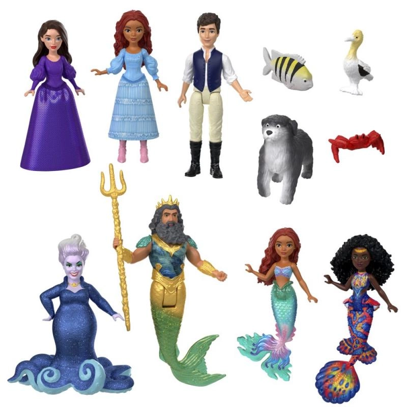 E-shop Disney The Little Mermaid Sada malých panenek a kamarádů ze země a moře