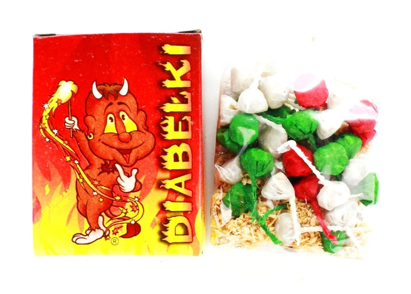E-shop Prskajúce práskacie diabliky – 60 kusov