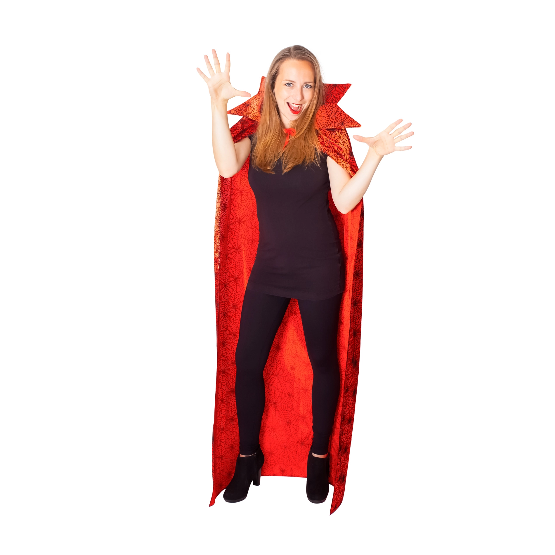 E-shop RAPPA Plášť Čarodejnícky červený pre čarodejnice / Halloween