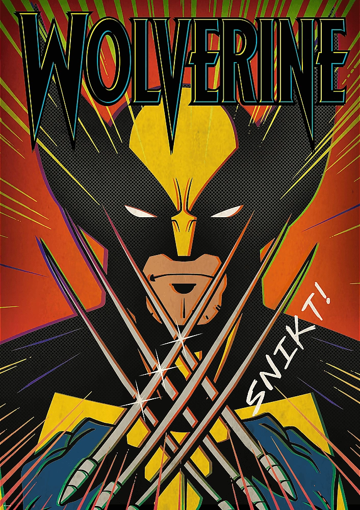 E-shop TREFL Puzzle Premium Plus X-Men: Wolverine 1000 dielikov