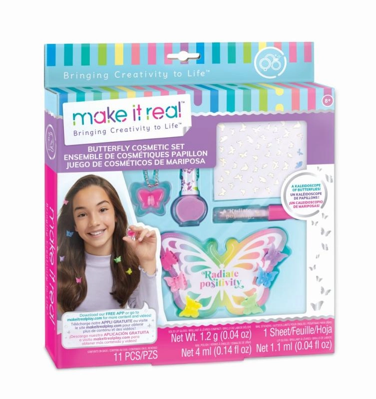 E-shop Make it Real Kosmetická sada Butterfly Dreams
