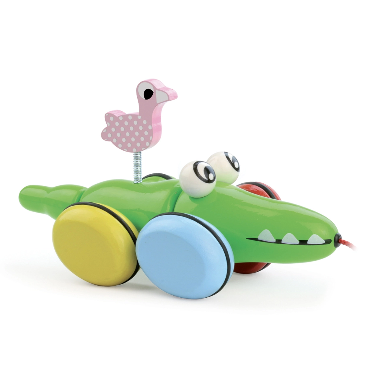 E-shop Ťahací krokodíl s plameniakom VILAC