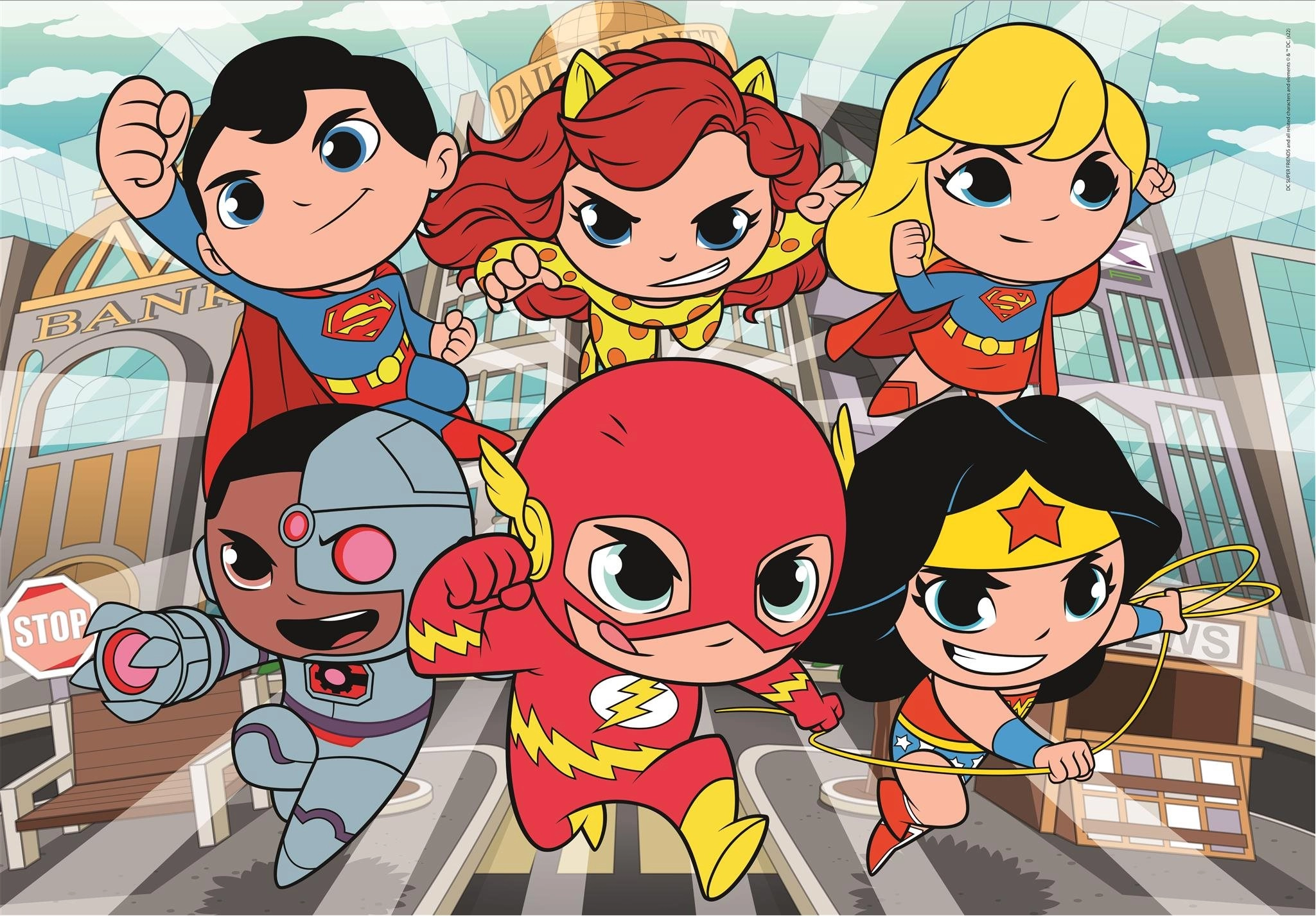 E-shop CLEMENTONI DC Super Friends MAXI 104 dielov