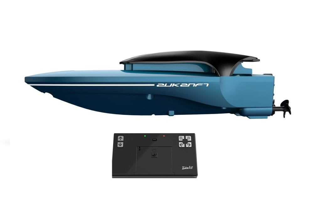 RC Mini Loď s Realistickým Pohybom a Svetelnými Efektmi