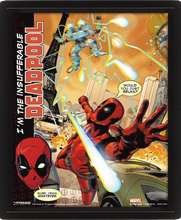 E-shop Obraz 3D Deadpool
