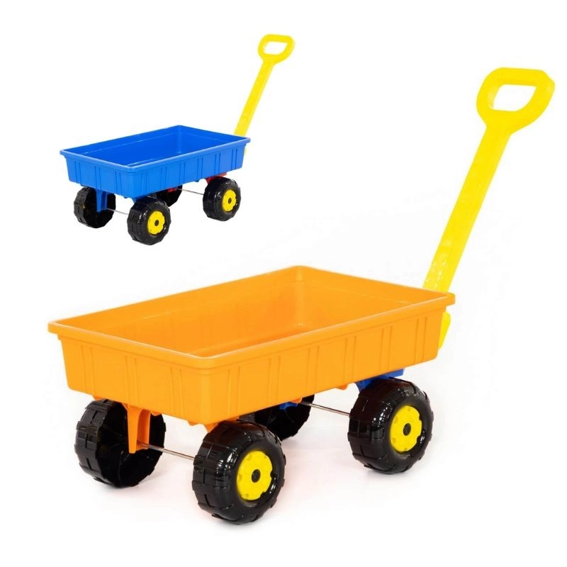 Plastový detský vozík na ťahanie Chata