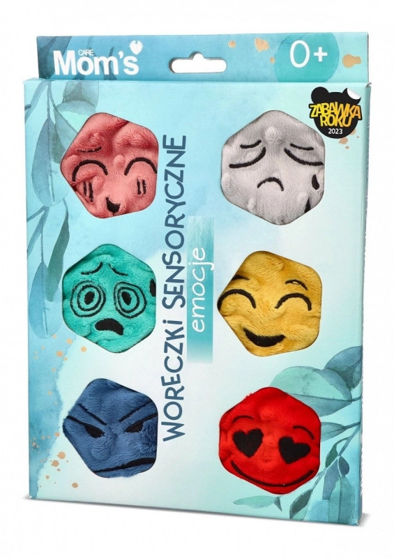 E-shop Hencz Gymnastické senzorické polštářky Hencz Toys Emotions 6 ks s výplní