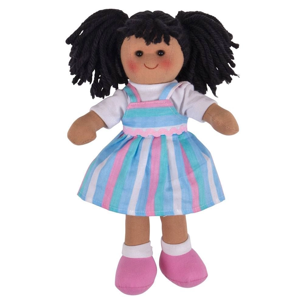 E-shop Bigjigs Toys Látková Kira 28 cm