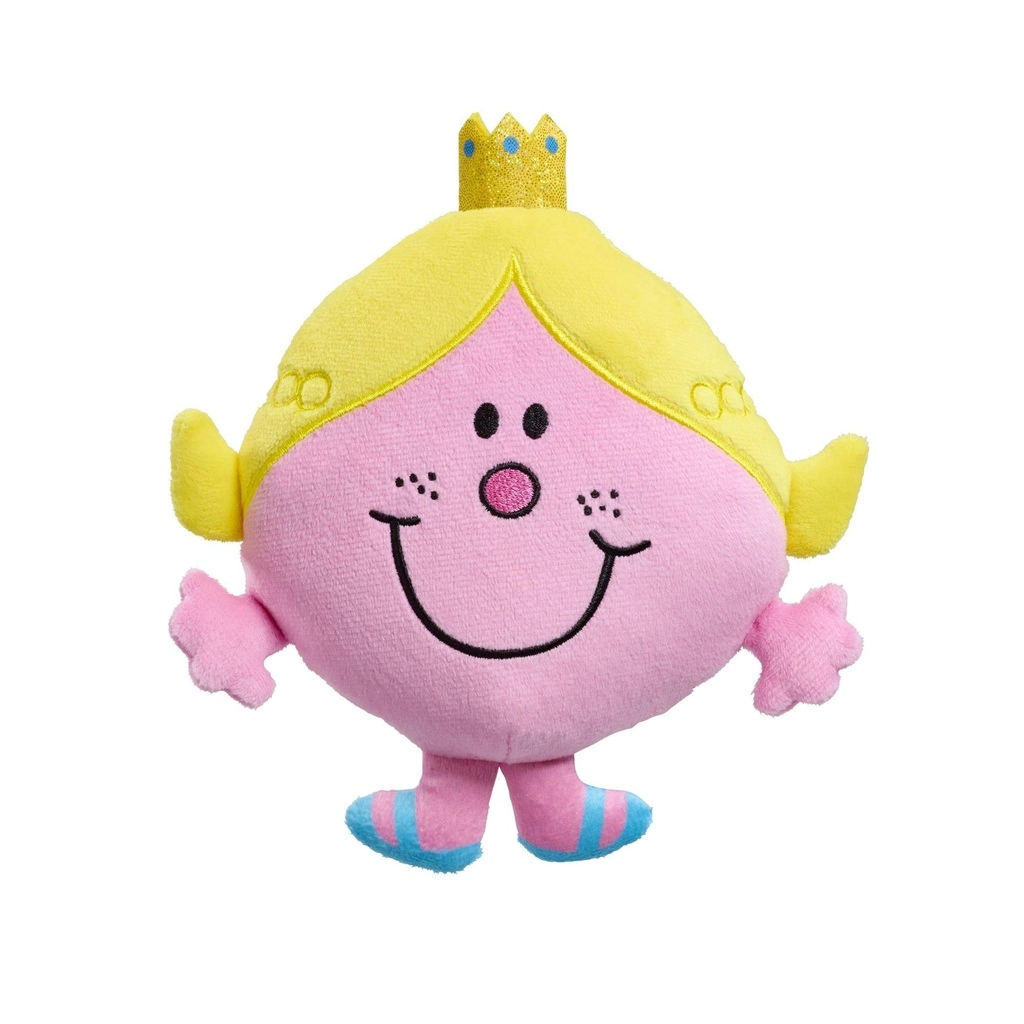 E-shop Plyšová bábika LITTLE MISS PRINCESS – ružová princezná s korunkou