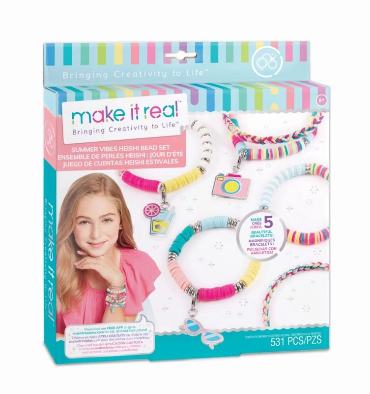 E-shop MAKE IT REAL Sada Na Výrobu Náramkov Leto