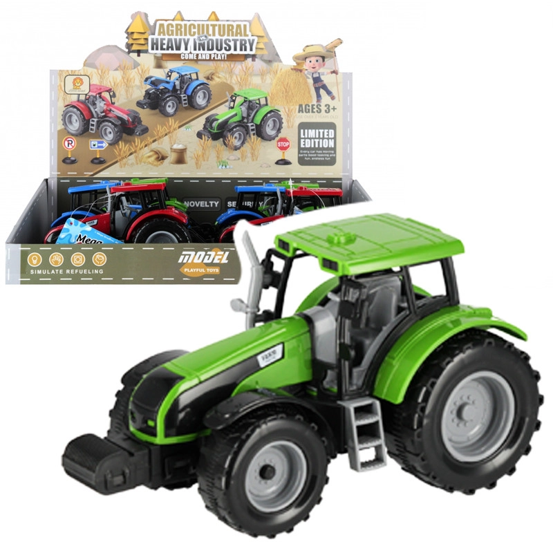 Traktor s naťahovacím pohonom pull back - 1 kus