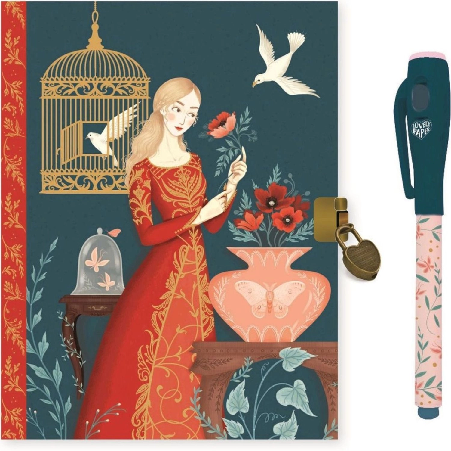 E-shop DJECO tajný denník s magickým perom Lisa