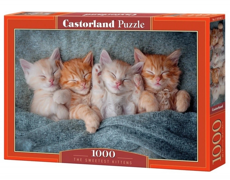 E-shop CASTORLAND Sladká koťata 1000 dielov
