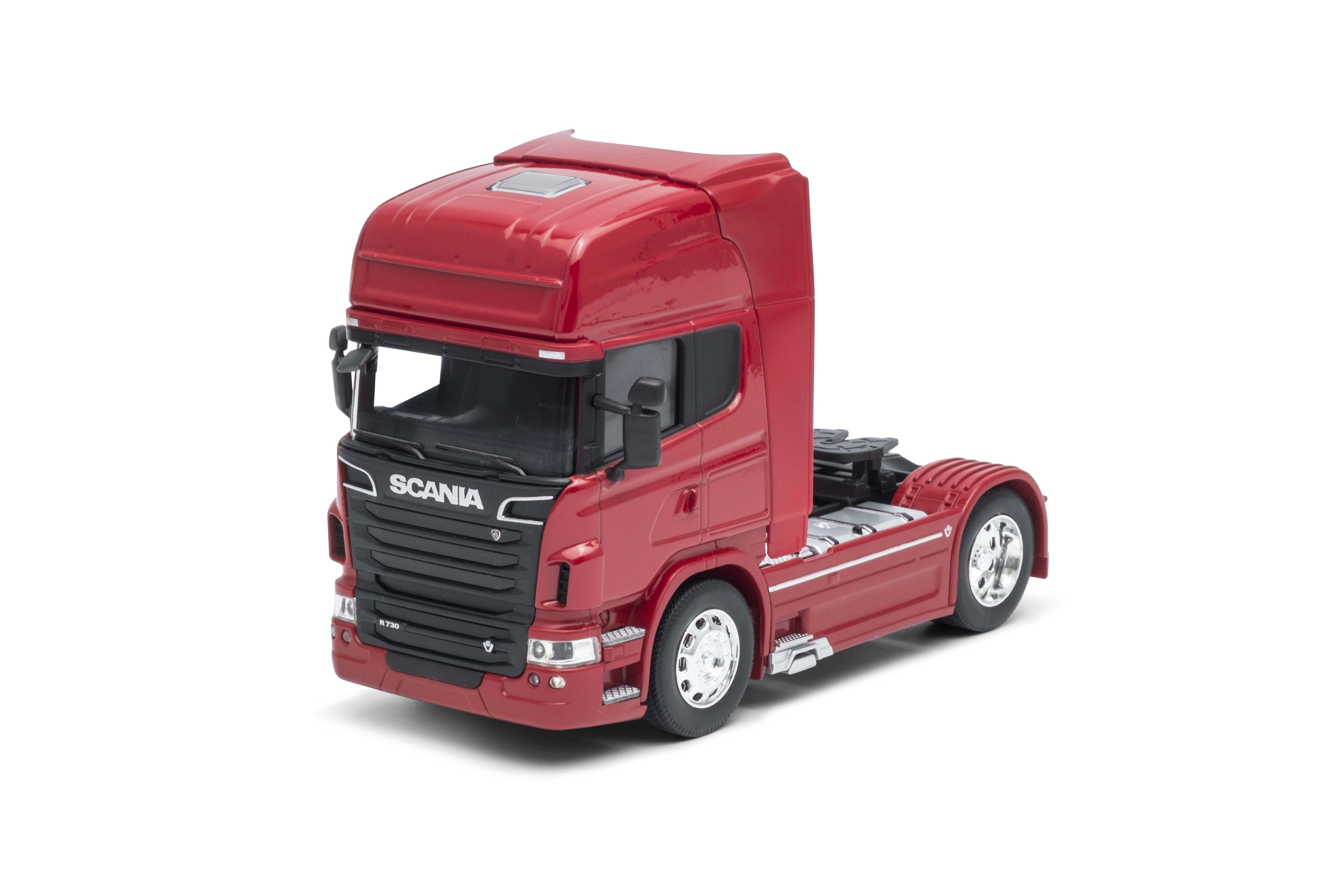E-shop Welly ťahač Scania V8 R730 Hauler zlatý 1:32