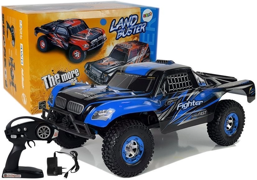 E-shop RC auto 4x4 pick-up 1:12 s rýchlosťou až 40 km/h – modré