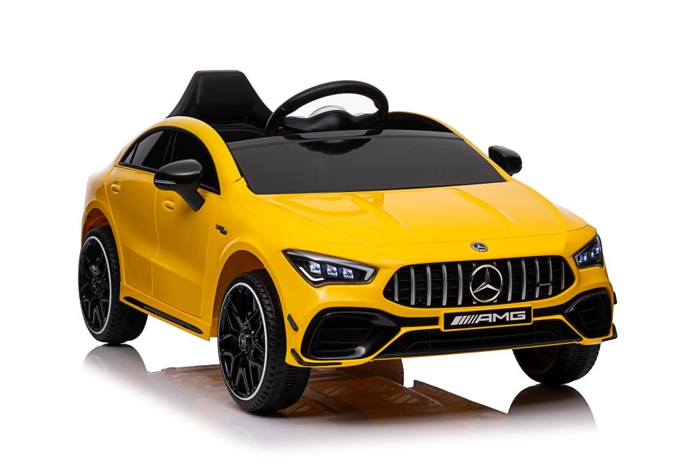 Elektrické autíčko MERCEDES CLA 45 S AMG 4x4 žlté