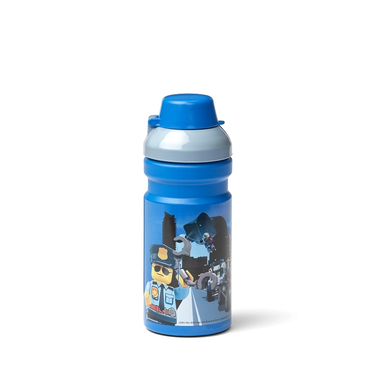 Lego City detská fľaša na pitie modrá 390 ml