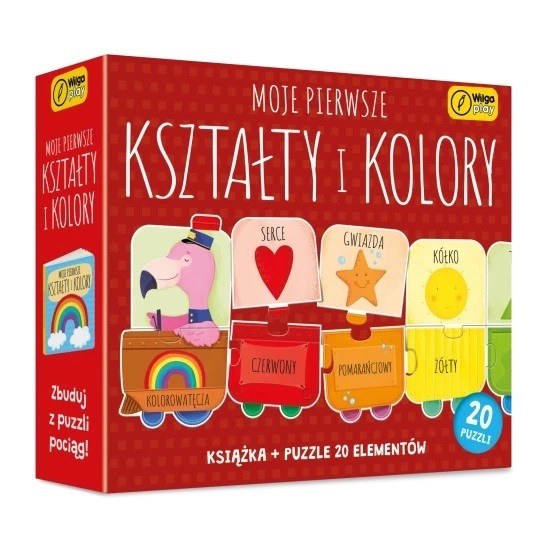 E-shop Moje prvé tvary a farby - Edukačná sada s puzzle