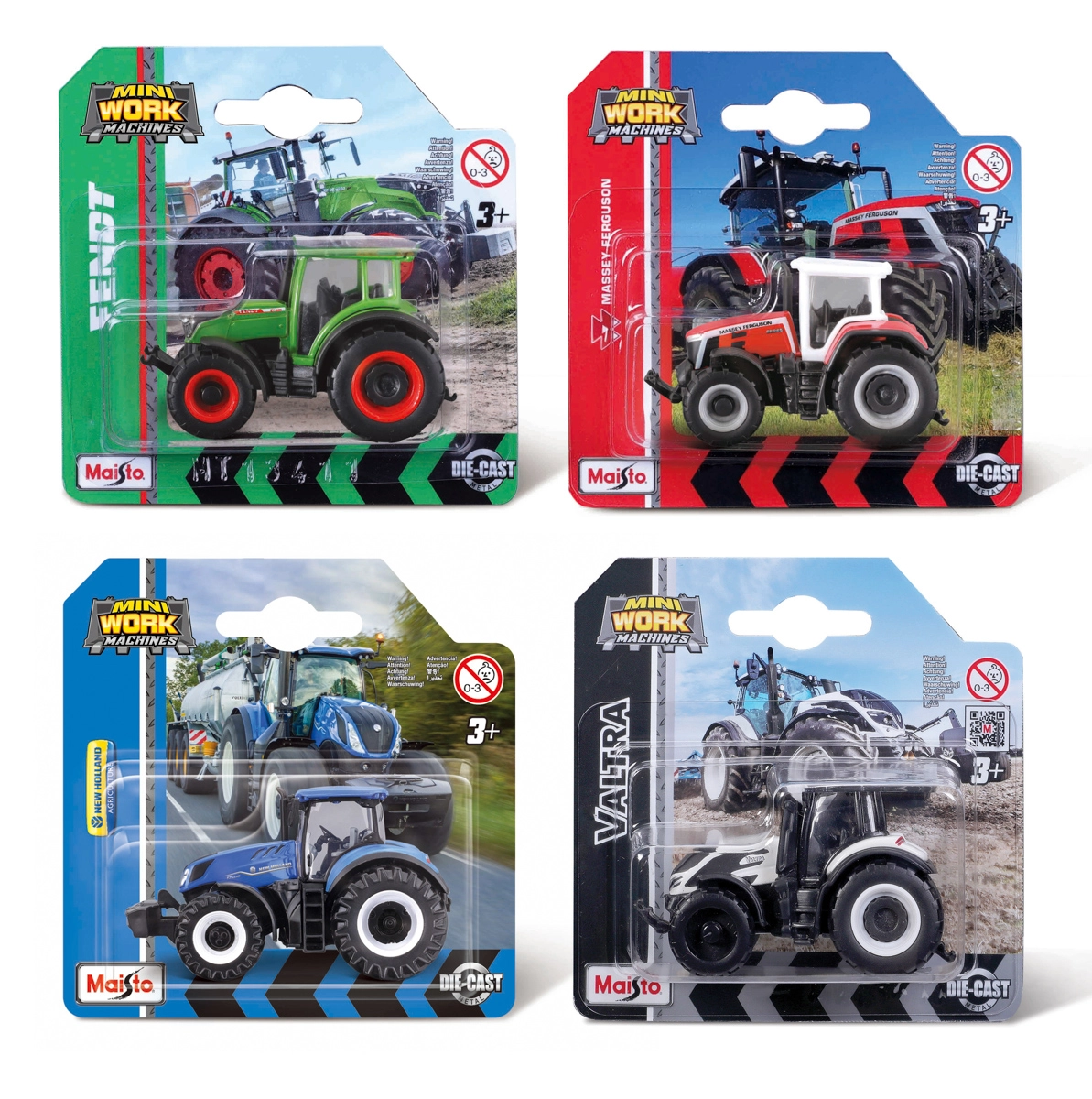 E-shop Maisto Traktor mini pracovný stroj viac druhov