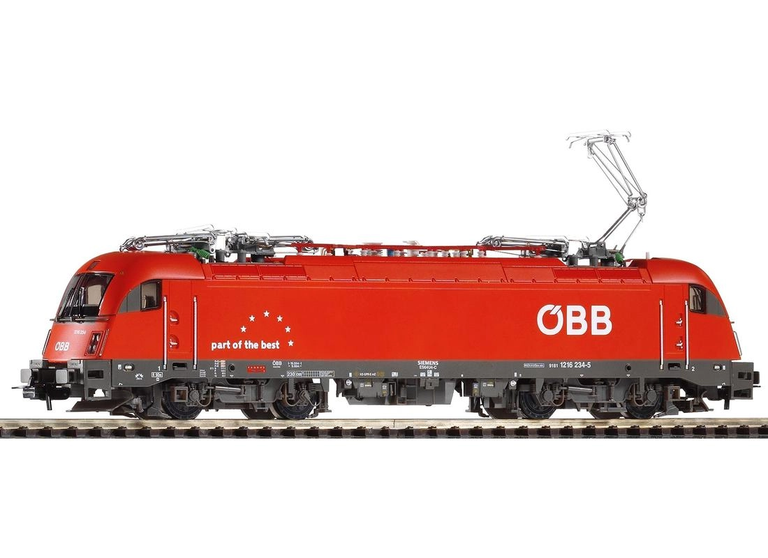 E-shop Piko Elektrická lokomotíva Rh 1216 Taurus so 4 pantografmi ÖBB VI 59900