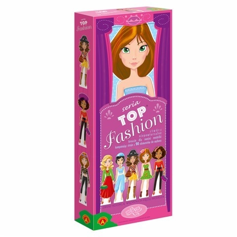 E-shop Top Fashion modelka – kreatívna vystrihovacia sada