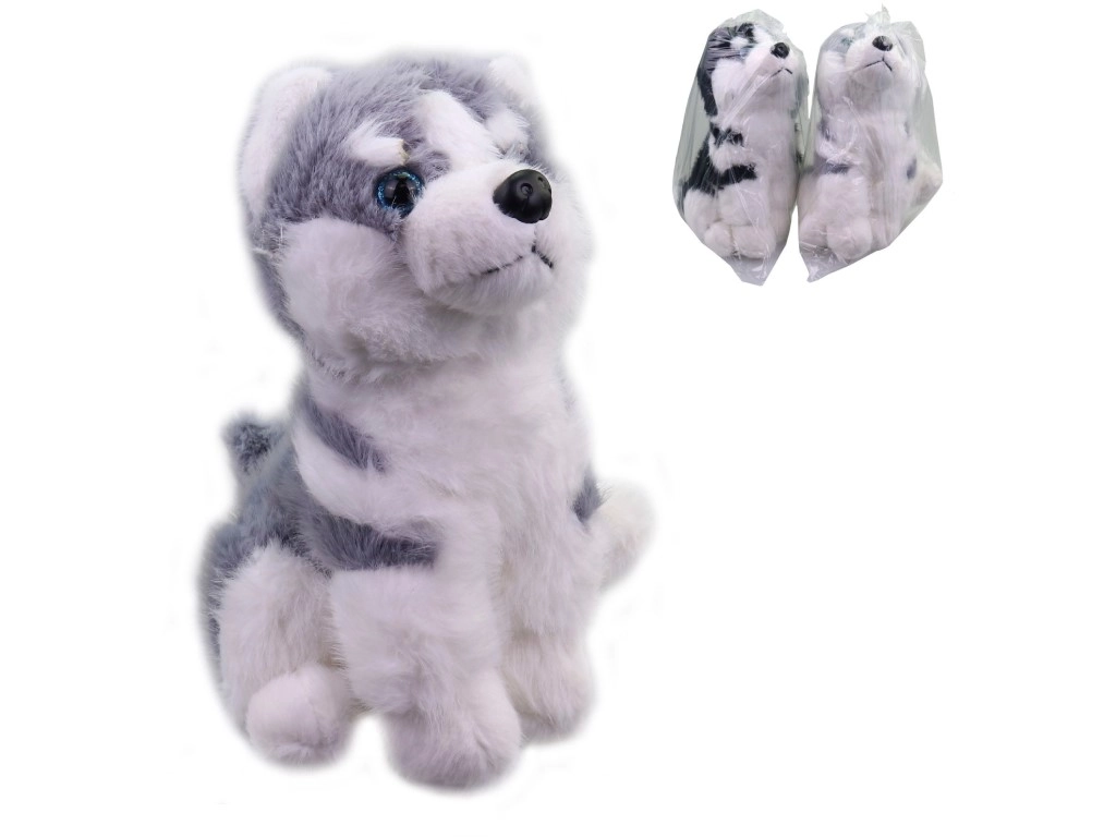 Plyšový psík Husky 25 cm