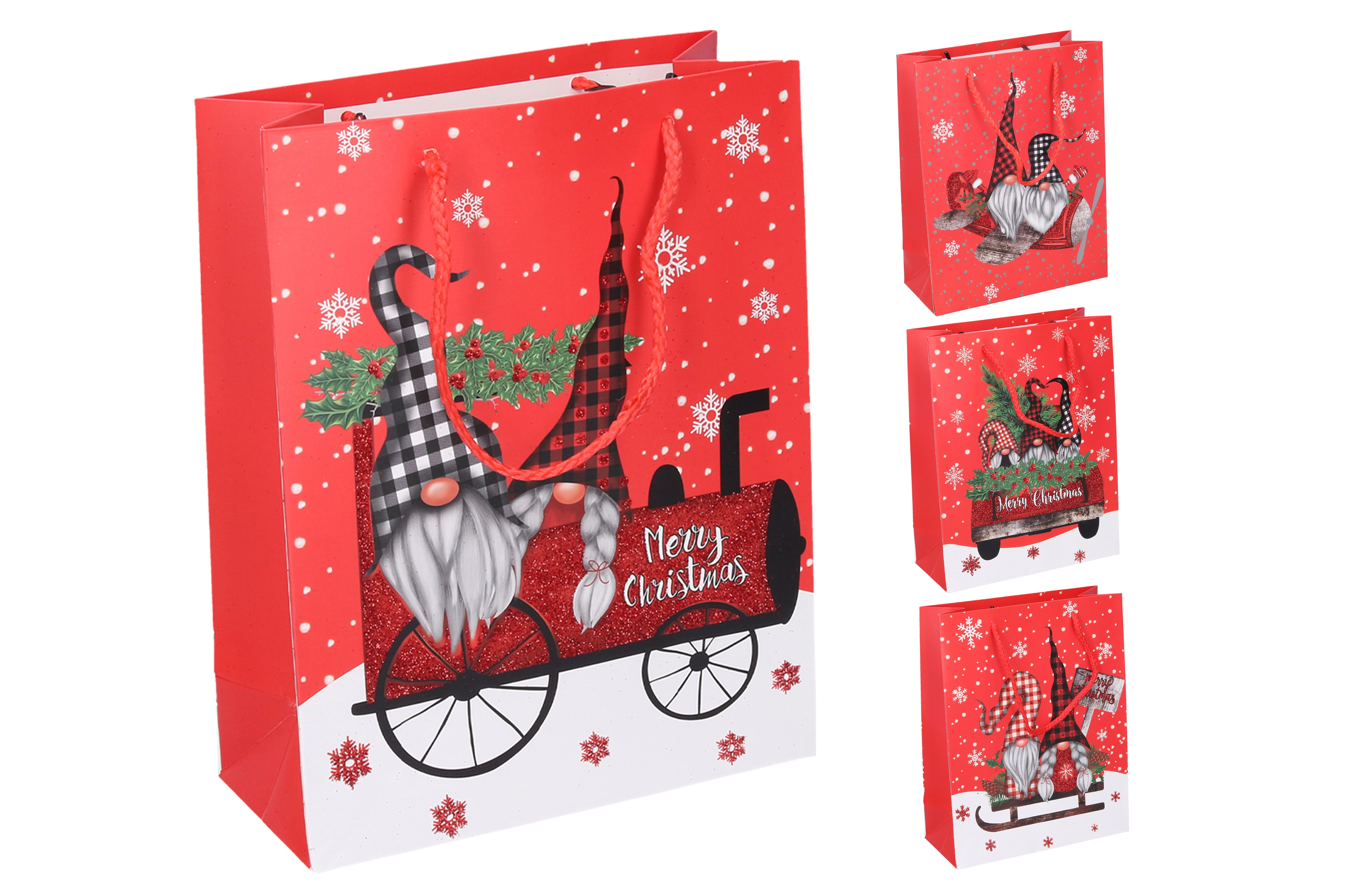 E-shop WIKY Darčeková taška XS 14x17x7 cm Vianoce