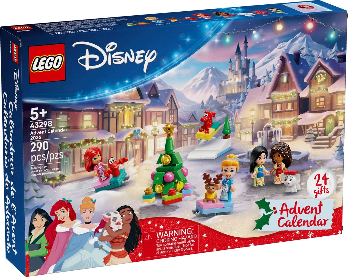 LEGO Disney Princess adventný kalendár 2026
