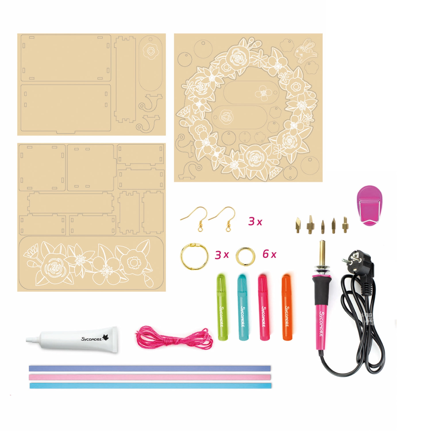 E-shop Lovely box pyrografia – šperky