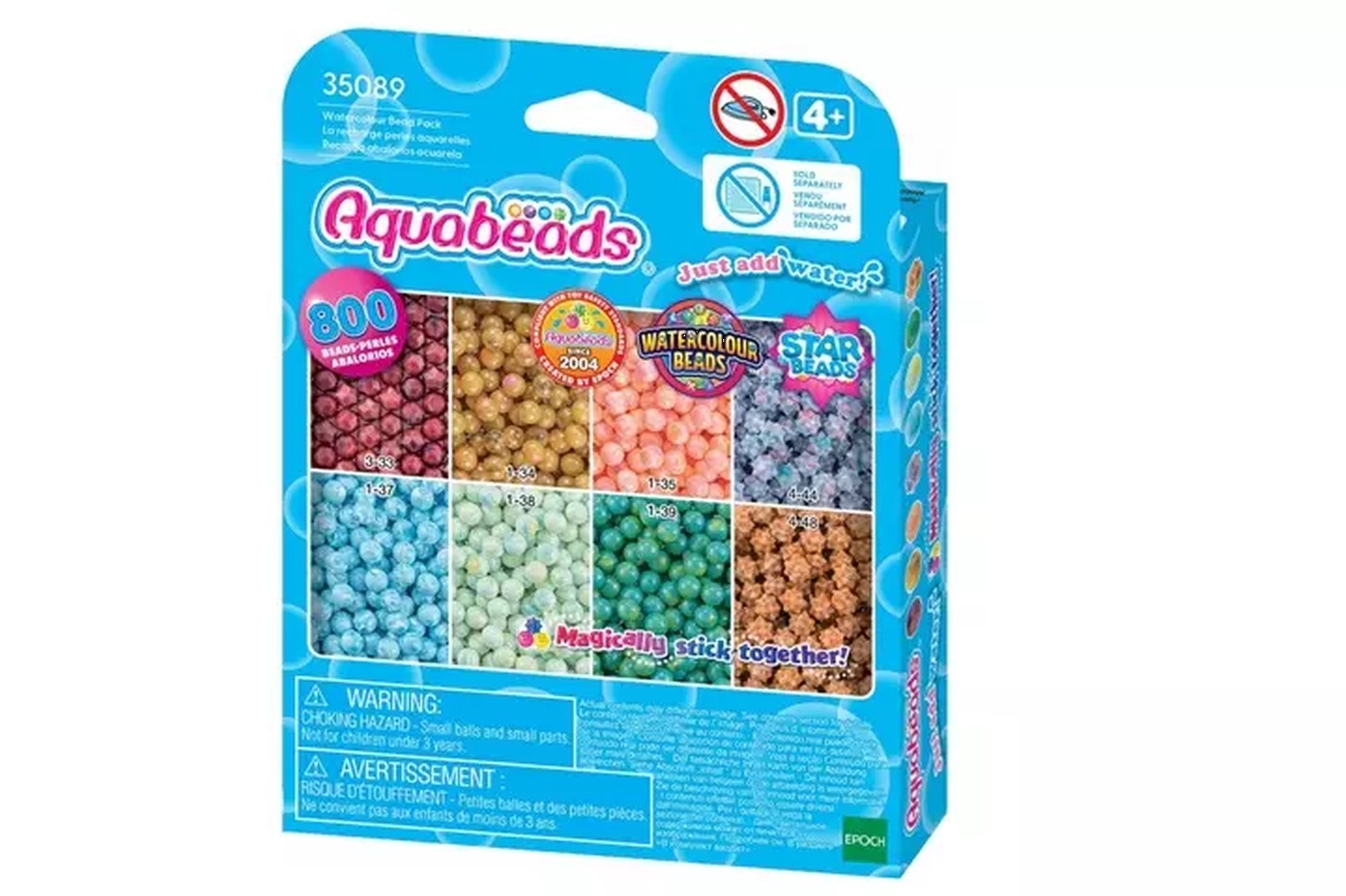 E-shop Aquabeads akvarelové koráliky – doplnková sada