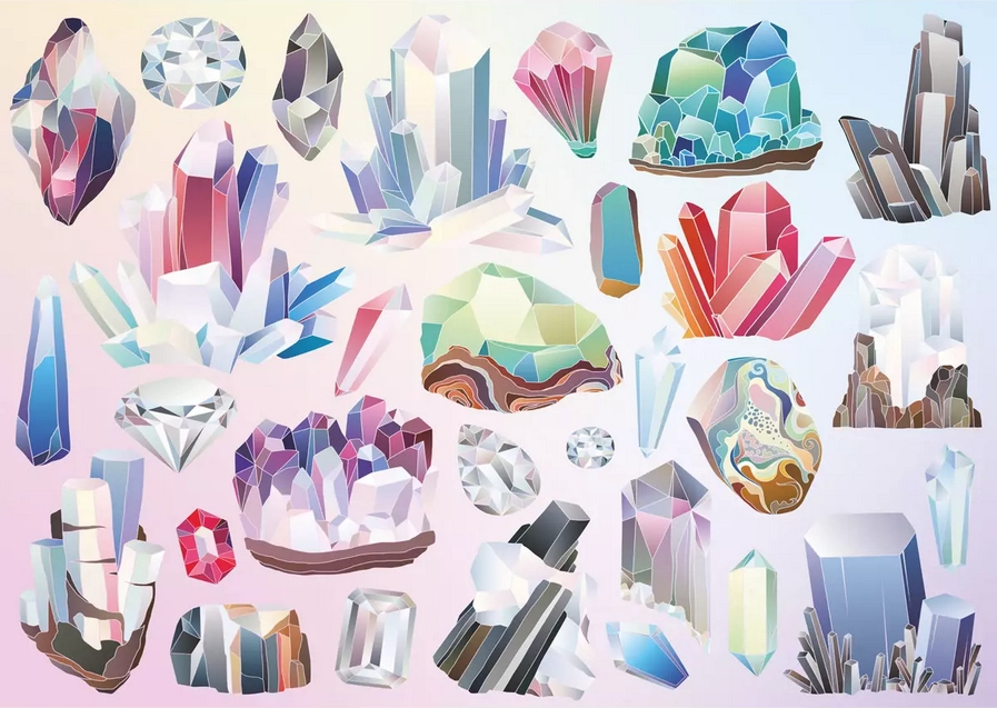 E-shop CLOUDBERRIES Crystals 1000 dielov