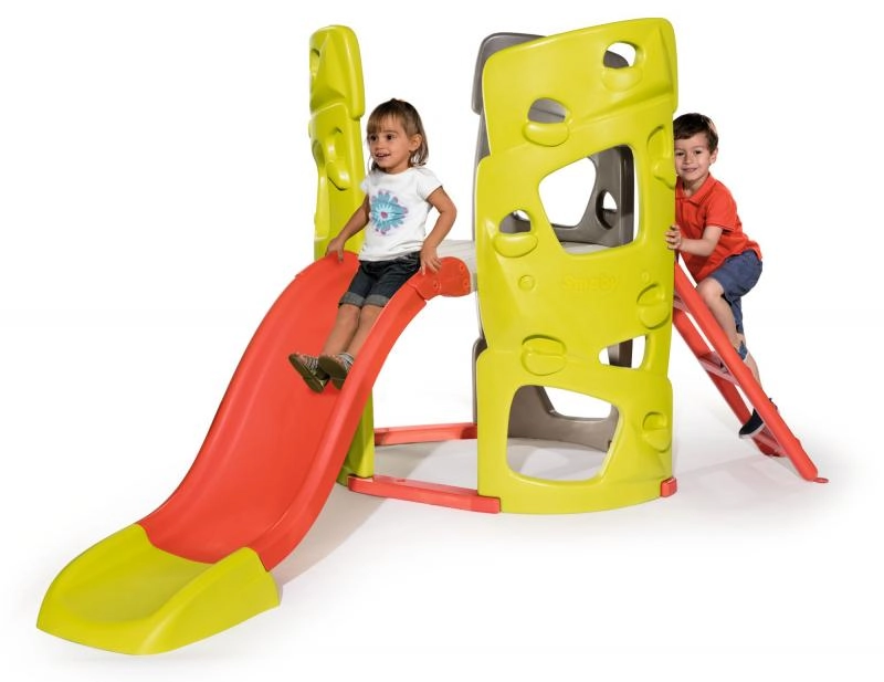 Smoby veľké detské ihrisko – lezecká veža so šmykľavkou 150 cm