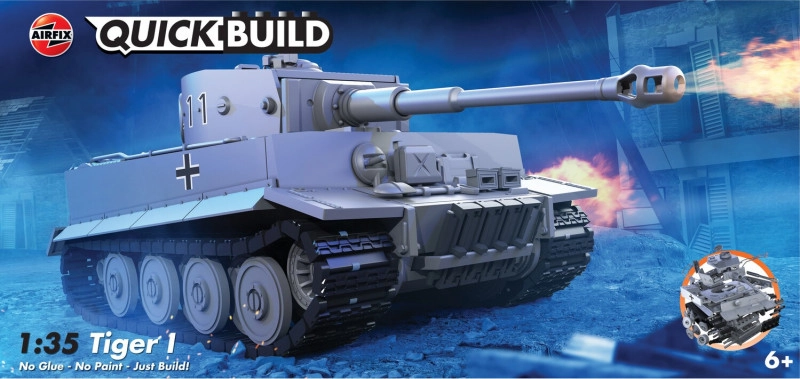 Model plastového tanku Tiger I 1/35