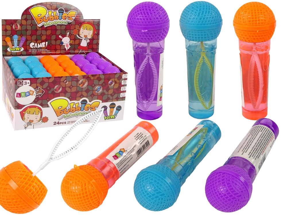 E-shop Bublifuk mikrofón 40 ml – 3 farby