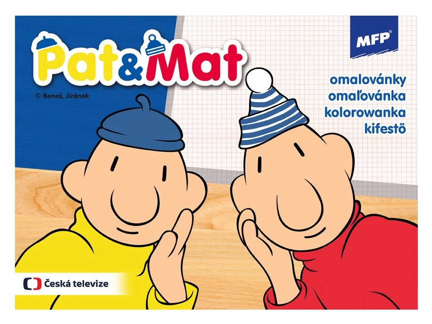 E-shop Omaľovánka A5 16 strán Pat a Mat