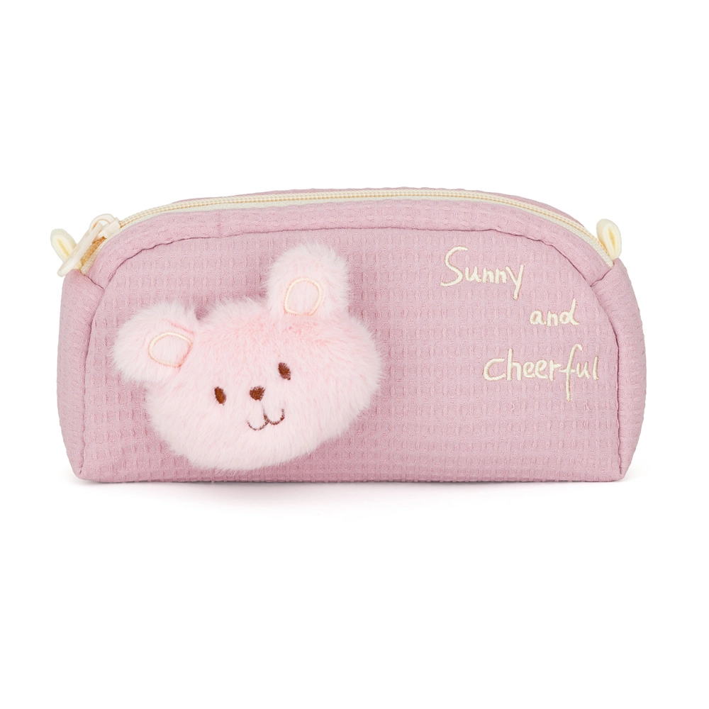 E-shop OxyBag etue plyšová medveď ružový