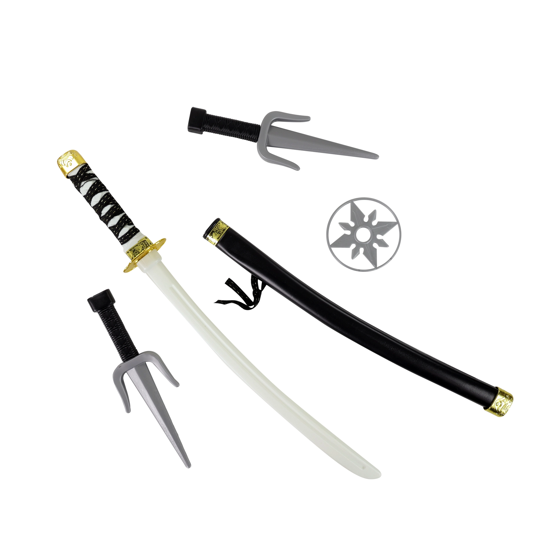 E-shop Rappa Ninja set s nunčaky a hviezdicou
