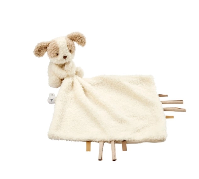 NATTOU Maznáčik plyšový Teddy psík 27 x 27 cm, 0m+ 856416