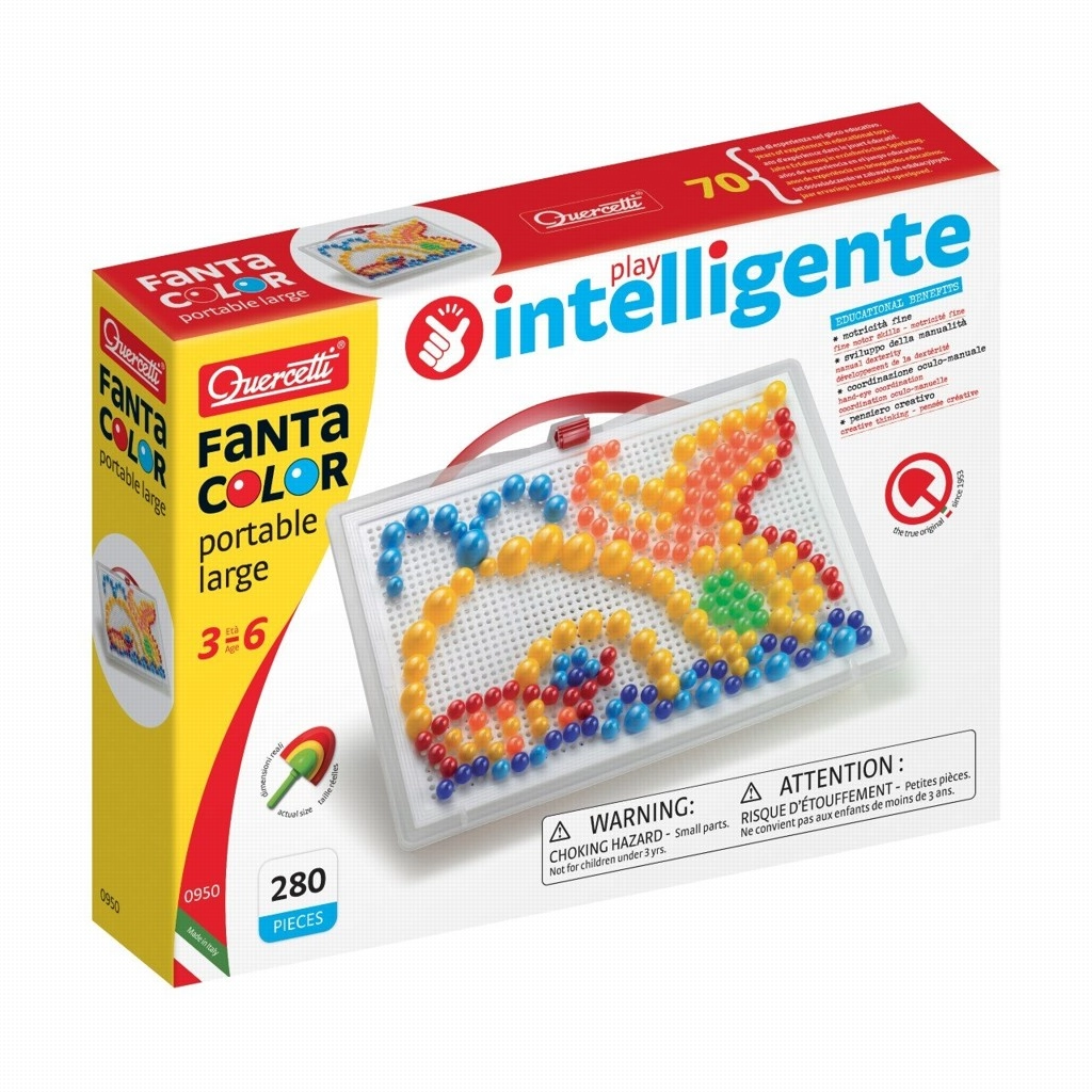 E-shop Quercetti FantaColor Portable 280 ks 0950 velryba